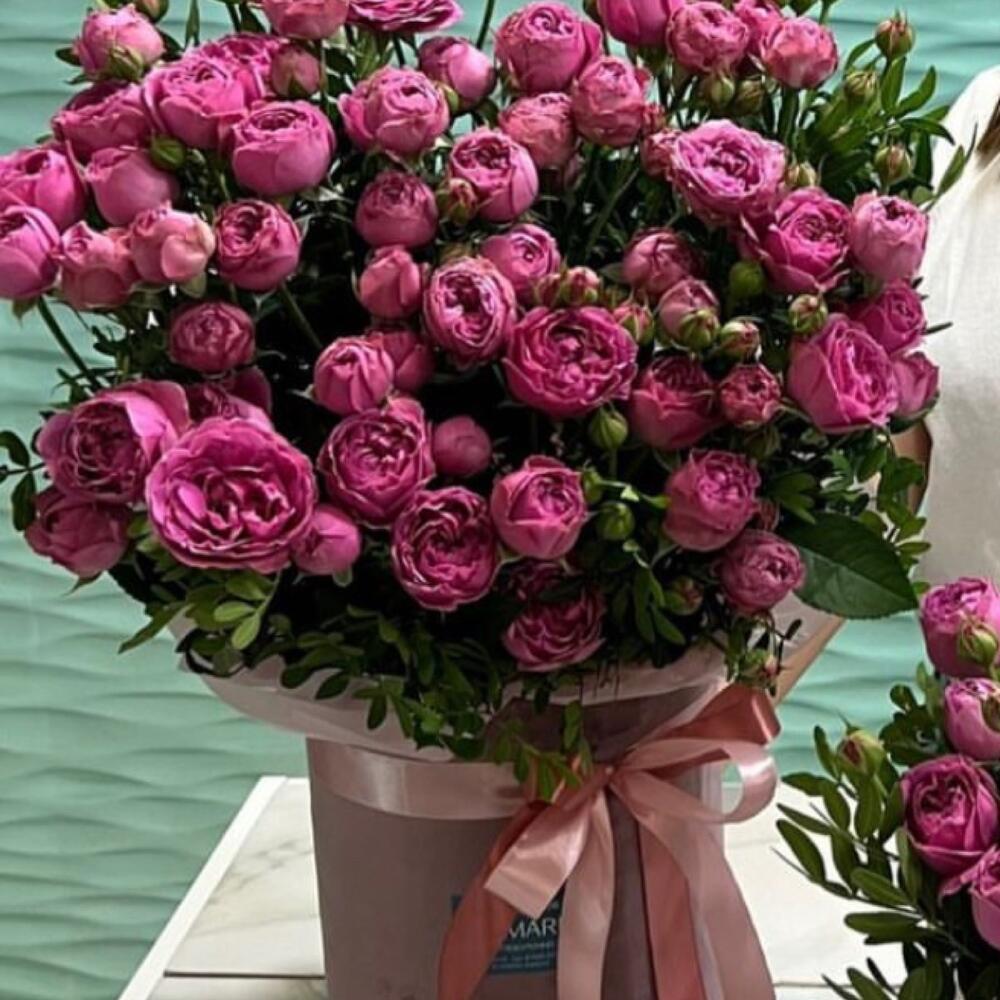 Цветы в коробке